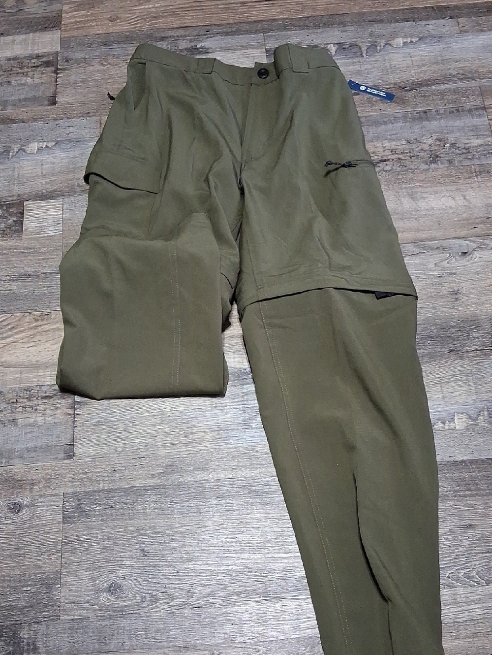 Magellan Outdoors Olive Green Women's Cargo Convertible Pants